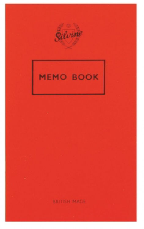 Picture of 0200-Silvine Lined Memo Book 158 X 99mm 72 Pages